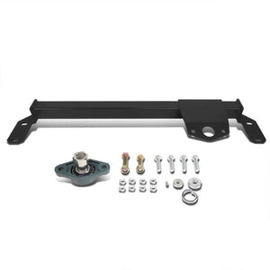 Black Steel Steering Stabilizer Brace/Bar Type2 For 03-08 Ram 1500/2500/3500 4WD-Suspension-BuildFastCar