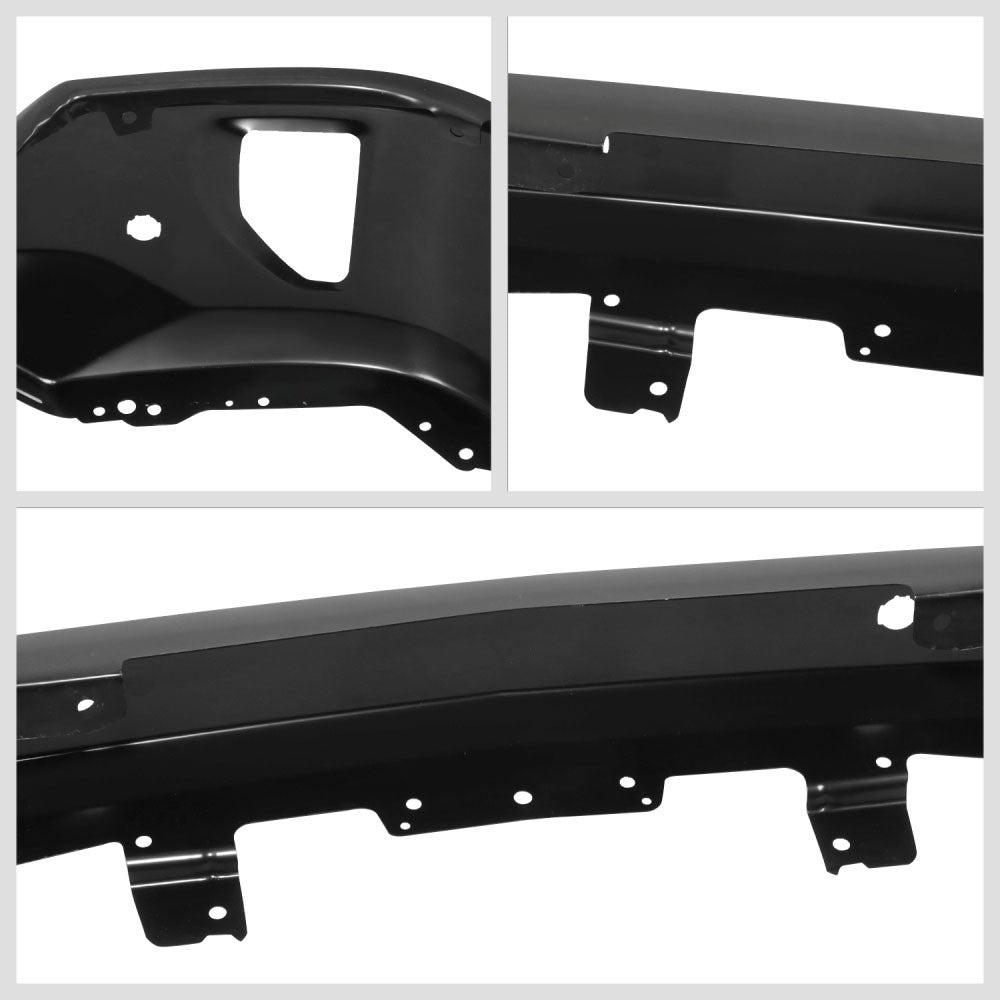 Black Front Bumper Face Bar W/Sensor/Fog Hole 16-19 Silverado 1500/LD BFC-BUMP-FR-CS16-FB-01-BK