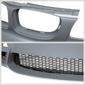 1M Style (W/PDC) Front Bumper+Lower Grille+Fog Light For 08-13 BMW E82 1-Series-Exterior-BuildFastCar