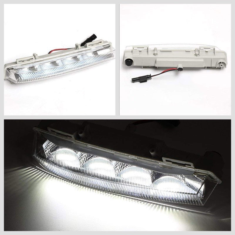 AMG Style (W/PDC) Front Bumper+Lower Grille+Fog Light For Benz 12-14 C-Class 4DR-Exterior-BuildFastCar