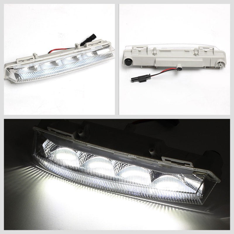 AMG Style (W/PDC) Front Bumper+Lower Grille+Fog Light For 10-13 Benz E-Class-Exterior-BuildFastCar