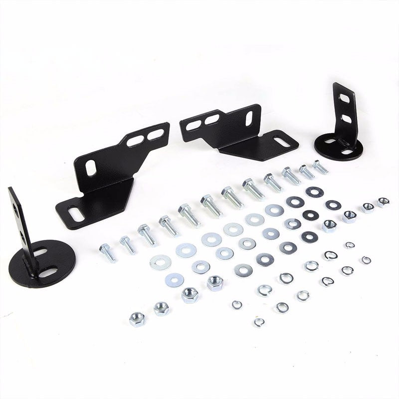 Chrome Bull Bar Bumper Grille Guard Skid Plate For Chevy 07-10 Silverado 2500HD-Exterior-BuildFastCar