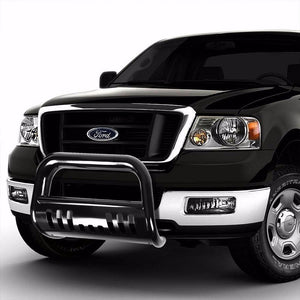 Black Bull Bar Bumper Grille Guard Skid Plate For Ford 99-07 F-Series Superduty-Exterior-BuildFastCar