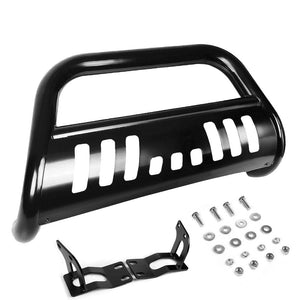 Black Bull Bar Bumper Grille Guard Skid Plate For Ford 11-16 F-Series Superduty-Exterior-BuildFastCar