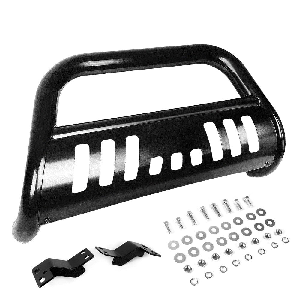 Black Bull Bar Bumper Grille Guard Skid Plate Kit For Dodge 97-04 Dakota Truck-Exterior-BuildFastCar