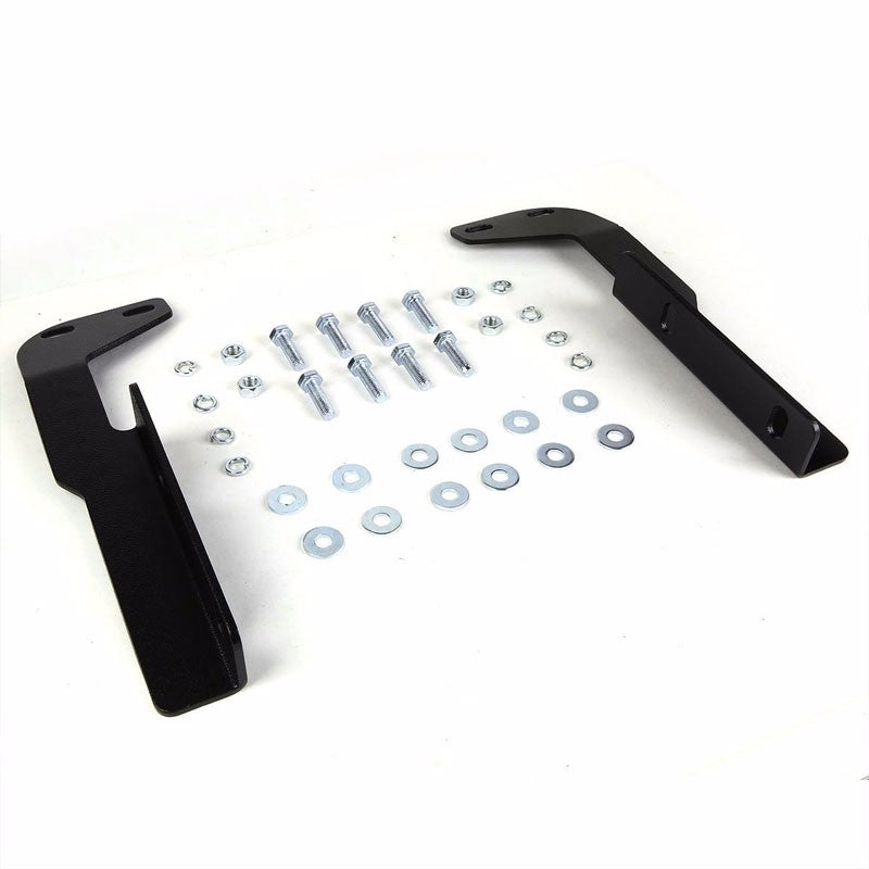 Black Bull Bar Bumper Grille Guard Skid Plate For Jeep 11-16 Grand Cherokee-Exterior-BuildFastCar