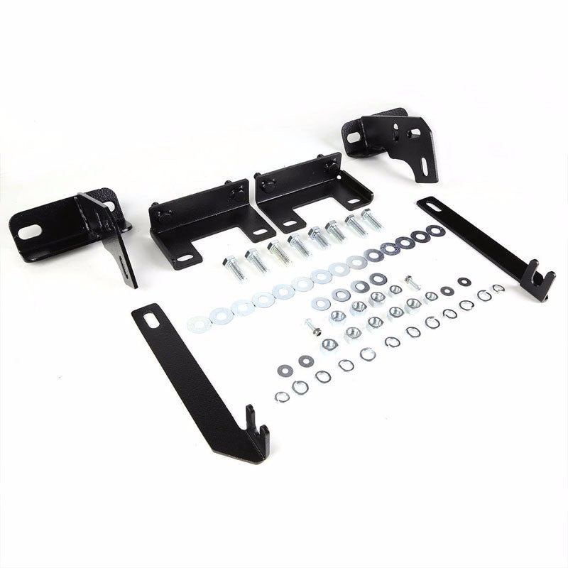 Chrome Bull Bar Bumper Grille Guard Skid Plate Kit For Ram 09-16 1500 Truck-Exterior-BuildFastCar