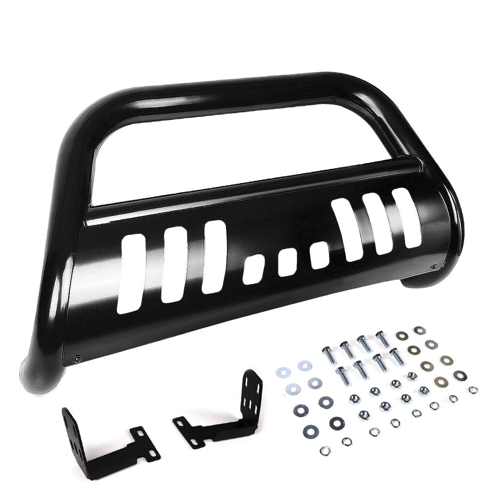 Black Bull Bar Bumper Grille Guard Skid Plate For Dodge 02-09 Ram 1500 Truck-Exterior-BuildFastCar