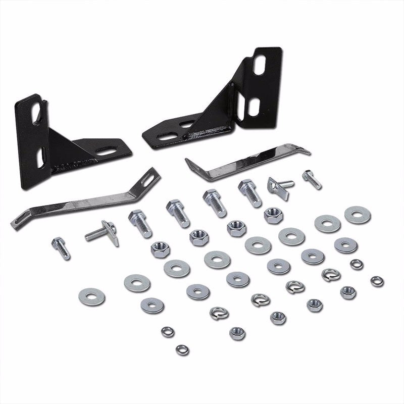 Chrome Bull Bar Push Bumper Grille Guard Skid Plate Kit For Honda 09-15 Pilot-Exterior-BuildFastCar