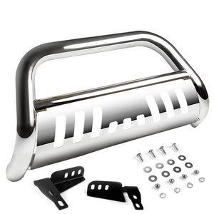 Chrome Bull Bar Push Bumper Grille Guard Skid Plate Kit For Toyota 10-16 4Runner-Exterior-BuildFastCar
