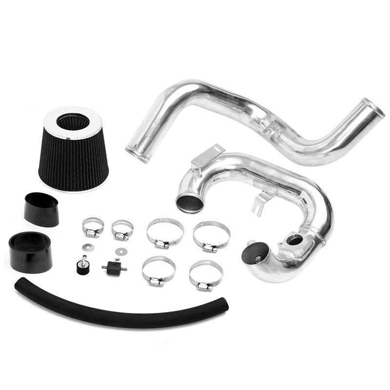 Cold Air Intake Polish Pipe/Black Filter For Scion 04-06 xA/xB Base 1.5L DOHC-Performance-BuildFastCar
