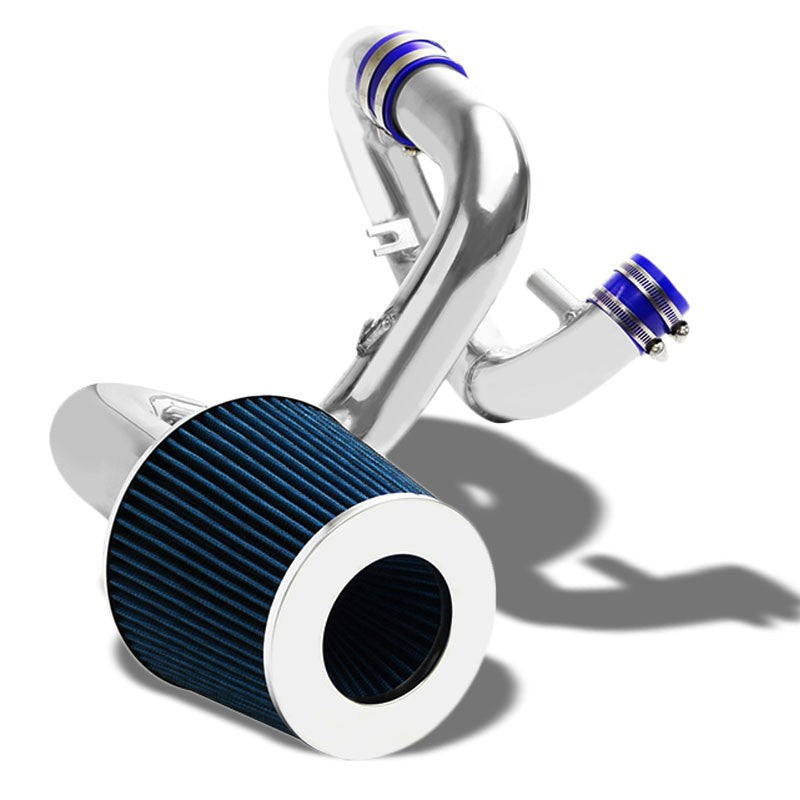 Cold Air Intake Kit Polish Pipe/Blue Filter For Scion 04-06 xA/xB Base 1.5L DOHC-Performance-BuildFastCar
