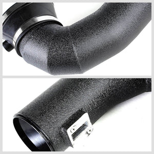 Black Cold Air Induction Intake+Heat Shield For Ford 05-09 Mustang S-197 V8 4.6L-Performance-BuildFastCar