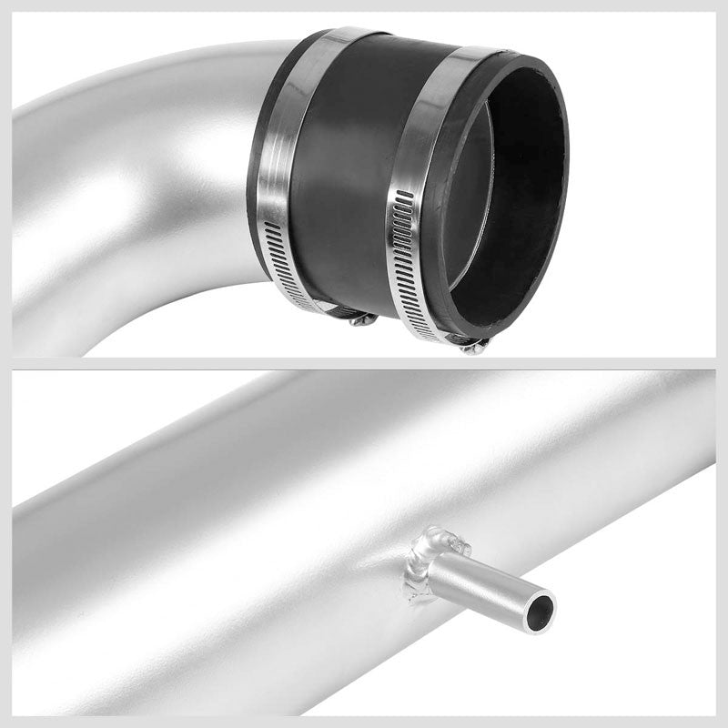 Silver Cold Air Induction Intake+Heat Shield For Jeep 99-04 Grand Cherokee V8-Performance-BuildFastCar