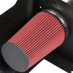 Cold Air Intake Kit Black Pipe+Heat Shield For Chevy/GMC 07-09 Yukon/Sierra 1500-Performance-BuildFastCar