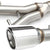 3" Dual Slant Muffler Tip Exhaust Catback System For 02-08 A4 Quattro 1.8L/2.0L-Performance-BuildFastCar
