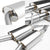 3" Dual Slant Muffler Tip Exhaust Catback System For 02-08 A4 Quattro 1.8L/2.0L-Performance-BuildFastCar