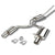 4" Dual Slant Muffler Tip Exhaust Catback System For 06-09 Audi A4 2.0L DOHC-Performance-BuildFastCar