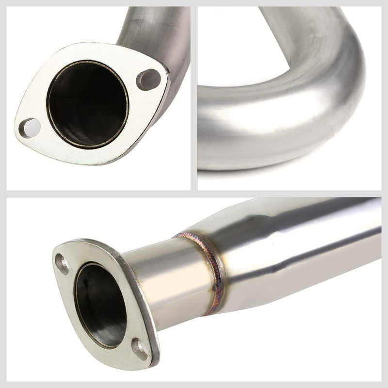 3.5" Muffler Tip Exhaust Catback System For 05-10 Chevrolet Cobalt 2.2L DOHC-Exhaust Systems-BuildFastCar
