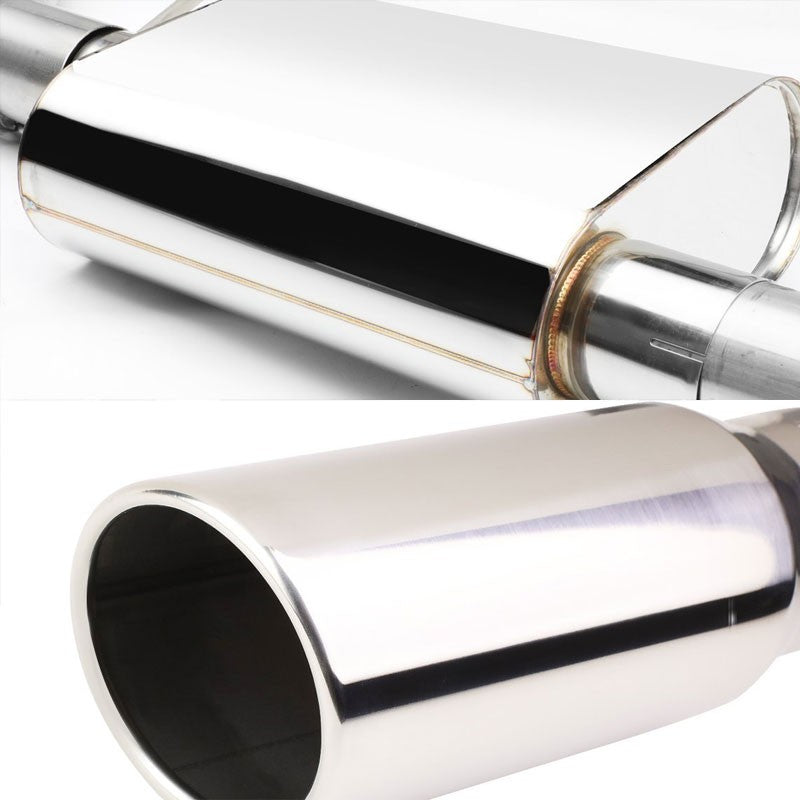 Catback System 4" Slant Tip 09-13 Silverado Sierra 1500 Standard V8 BFC-CATB-CS094853L-2DR