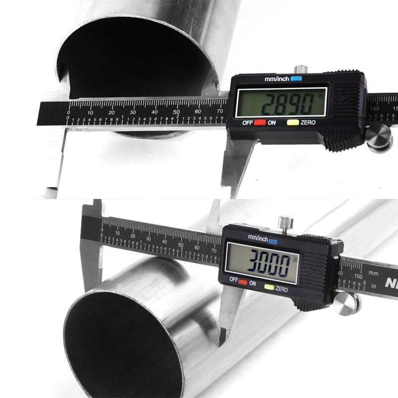 4" Slant Muffler Tip Exhaust Catback System For 07-13 Silverado 1500 4.8L/5.3L-Performance-BuildFastCar