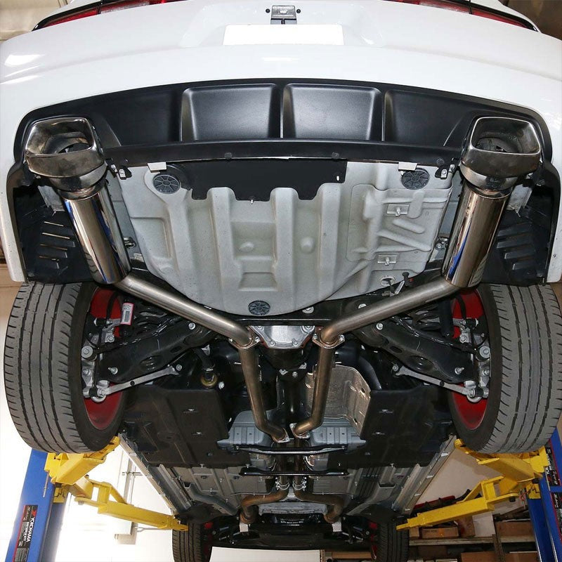 Exhaust Catback System (Stainless Steel) For 11-14 Dodge Charger 3.6L V6 DOHC-Performance-BuildFastCar