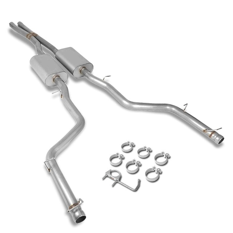 Exhaust Catback System (Stainless Steel) For 15-18 Dodge Challenger 5.7L V8-Performance-BuildFastCar