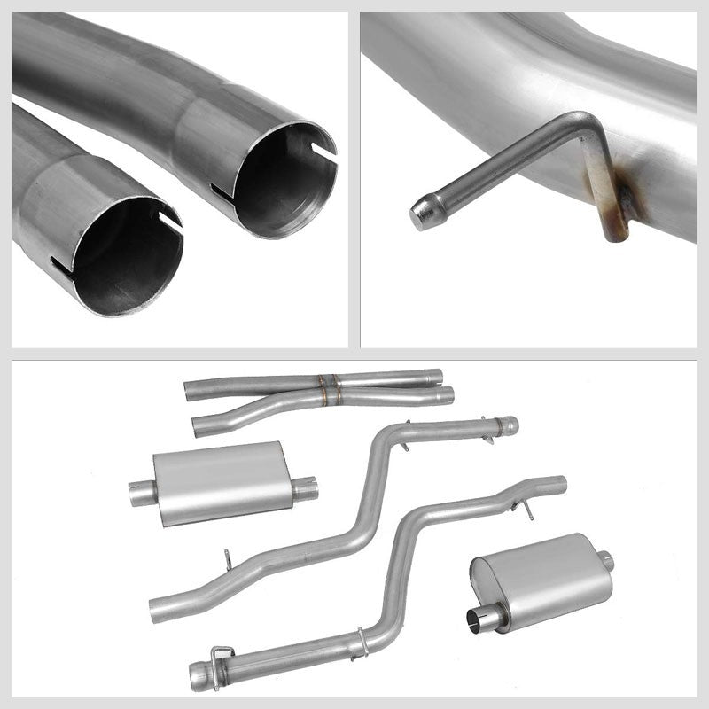 Exhaust Catback System (Stainless Steel) For 15-18 Dodge Challenger 5.7L V8-Performance-BuildFastCar