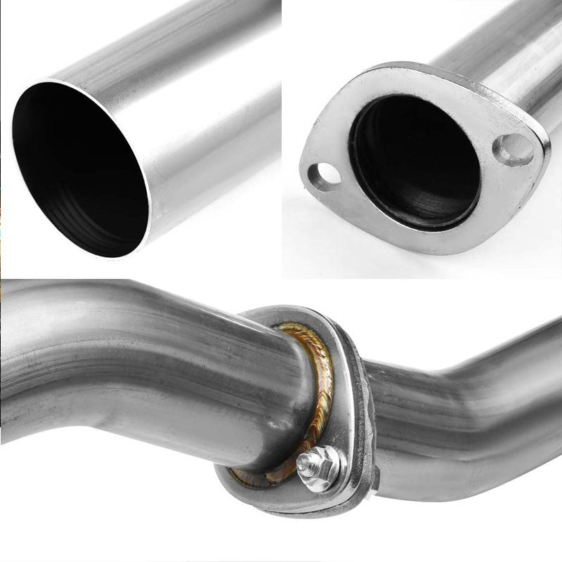 Catback Exhaust System 4.75" Round Roll Tip 00-05 Dodge Neon 2.0L SOHC BFC-CATB-DODN00SO20L-NRT