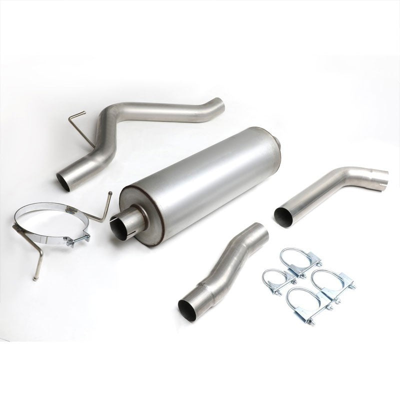 Exhaust Catback System For 02-05 Ram 1500 3.7L/4.7L/5.9L Standard & Quad Cab-Performance-BuildFastCar