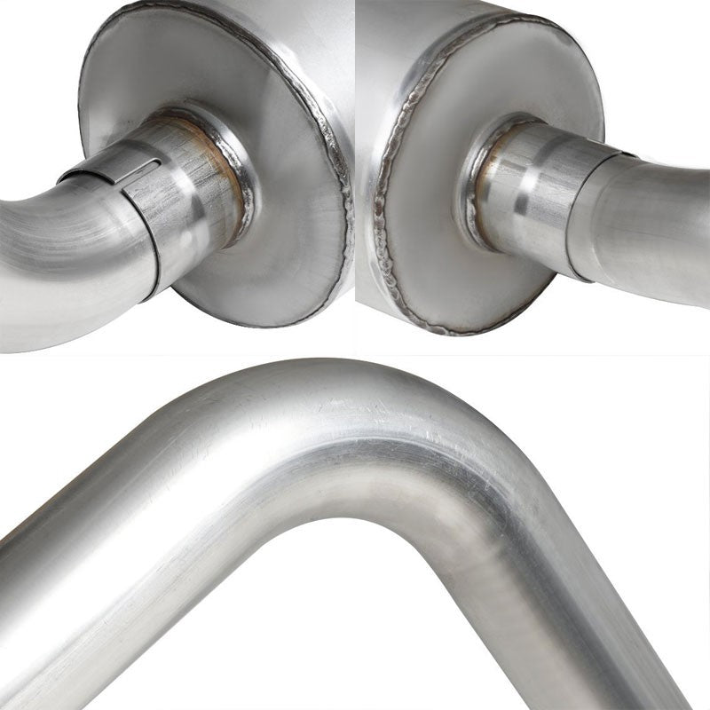 Exhaust Catback System (Stainless Steel) For 06-08 Ram 1500 5.7L V8 DR/DH/DC/DM-Performance-BuildFastCar