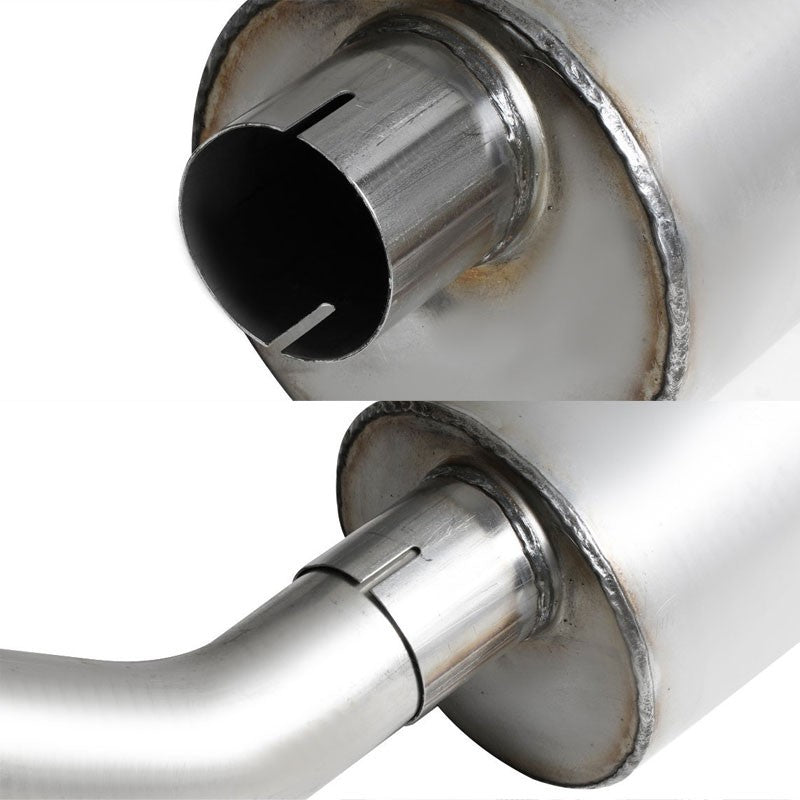 Exhaust Catback System For 11-14 Ford F-150 3.7L/5.0L Standard Cab 6' Short Bed-Performance-BuildFastCar