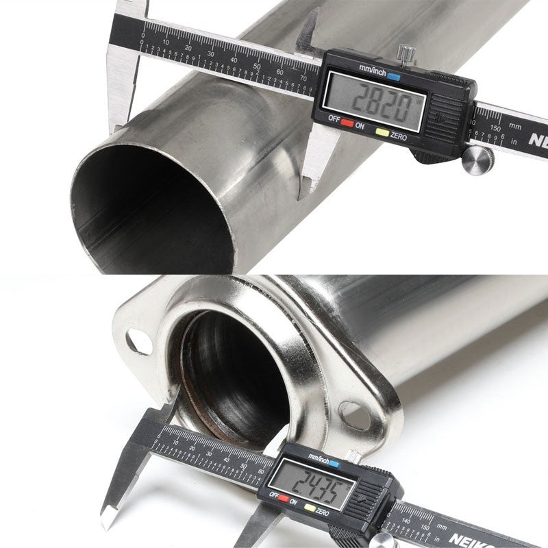 Exhaust Catback System For 11-14 Ford F-150 3.7L/5.0L Standard Cab 6' Short Bed-Performance-BuildFastCar
