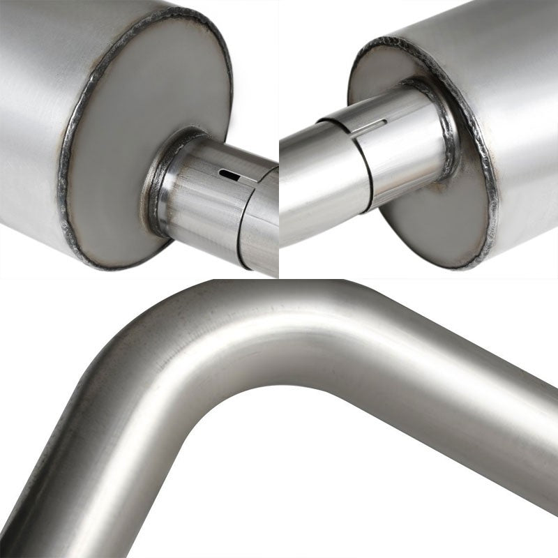 Exhaust Catback System For 10-14 F-150 SSVT Raptor 6.2L V8 Extended Cab 5.7' Bed-Performance-BuildFastCar