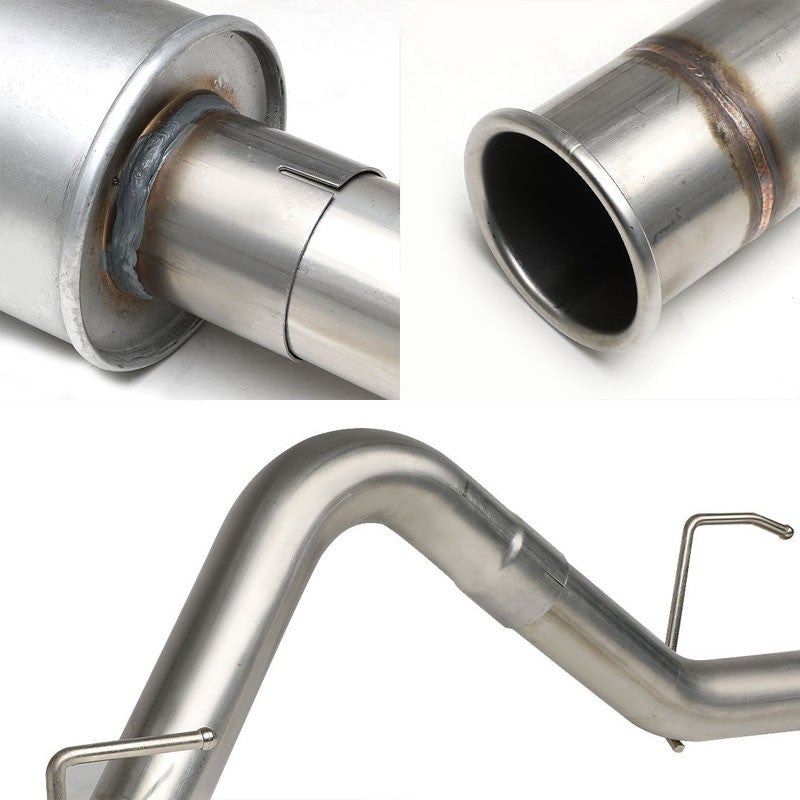 Exhaust Catback System (Stainless Steel) For 15-17 Ford F-150 2.7L/3.5L V6 DOHC-Performance-BuildFastCar