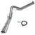 5" Round Tip Rolled Edge Particulate Filter Back Exhaust For 15-16 Ford F-450 SD-Exhaust Systems-BuildFastCar-BFC-CATB-1516FORF250SD