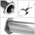 5" Round Tip Rolled Edge Particulate Filter Back Exhaust For 15-16 Ford F-450 SD-Exhaust Systems-BuildFastCar-BFC-CATB-1516FORF250SD