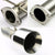 Catback System 4.5" Round Roll Tip 00-04 Focus ZX3/ZX5 2.0L/2.3L BFC-CATB-FF00-NRT