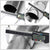 4.5" Slant Roll Muffler Tips Exhaust Catback System For 16-18 Ford Focus RS 2.3L-Performance-BuildFastCar