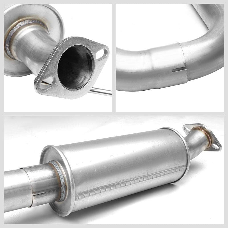 Exhaust Catback System (Stainless Steel) For 14-18 Ford Fiesta ST 1.6L DOHC/SOHC-Performance-BuildFastCar