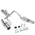 Catback System 4" Dual Slant Roll Tip 05-10 Mustang Base/Lugo 4.0 V6 BFC-CATB-FORM0540L