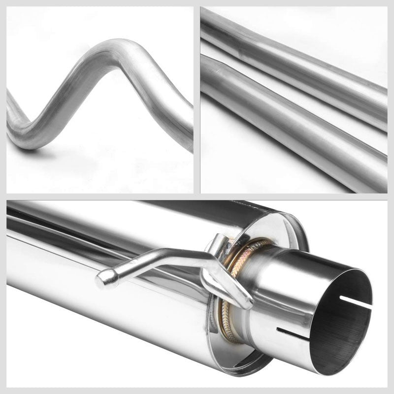 Exhaust Catback System (Stainless Steel) For 11-14 Ford Mustang 5.0L V8 DOHC-Performance-BuildFastCar