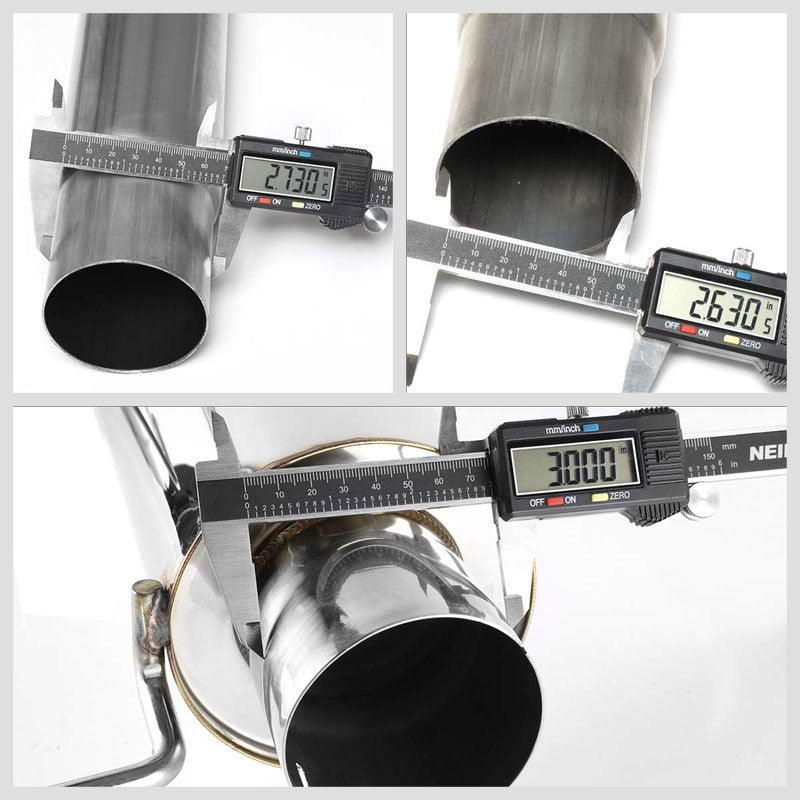 Exhaust Catback System (Stainless Steel) For 11-14 Ford Mustang 5.0L V8 DOHC-Performance-BuildFastCar