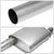 2.5" Dual Muffler Tip Exhaust Catback System For 94-95 Mustang GT/GTS/SVT Cobra-Performance-BuildFastCar