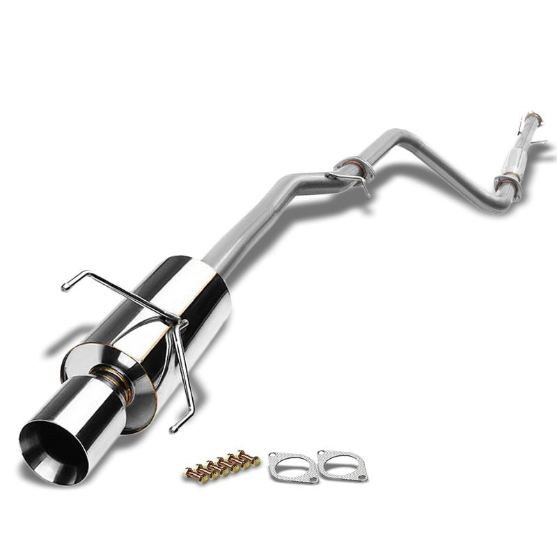 Catback System 4" Roll Tip 90-93 Honda Accord CB1/ CB2/ CB3/ CB4 BFC-CATB-HONA90-NRT