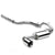 Catback Exhaust System 4.5" Tip 88-91 Honda Civic ED6/ ED7 Hatchback BFC-CATB-HC88-NRT