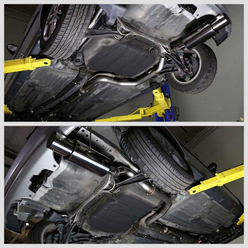 Catback System 4.5" Round Tip 96-00 Civic EJ6/EK9 Hatchback 1.6L BFC-CATB-HONC963