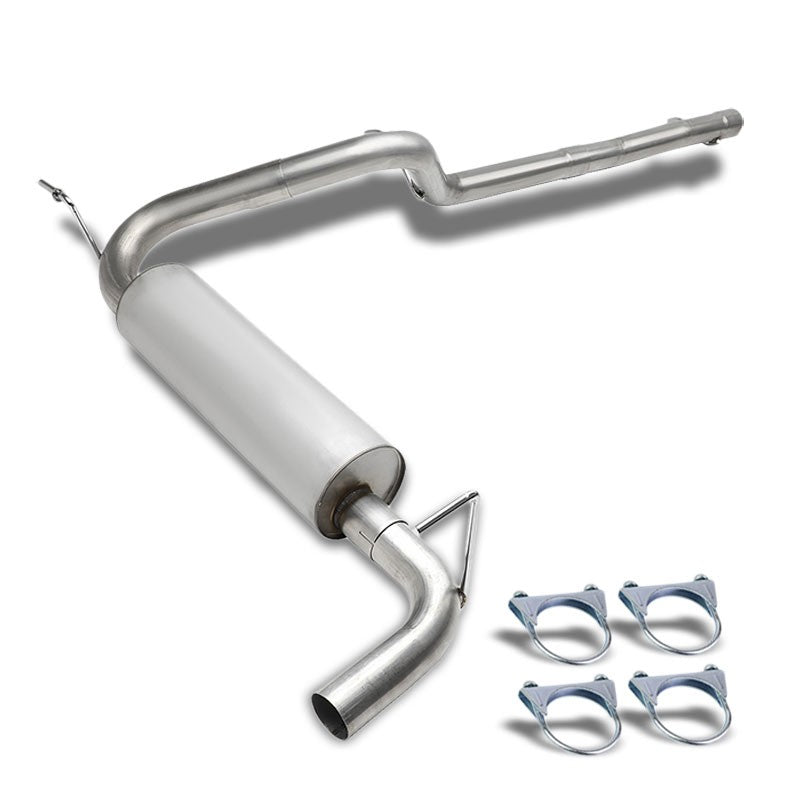 Exhaust Catback System (Stainless Steel) For 07-11 Jeep Wrangler JK 3.8L V6-Performance-BuildFastCar