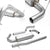 Exhaust Catback System (Stainless Steel) For 07-11 Jeep Wrangler JK 3.8L V6-Performance-BuildFastCar