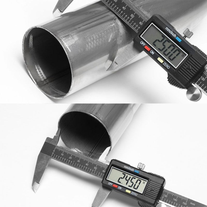 Exhaust Catback System (Stainless Steel) For 07-11 Jeep Wrangler JK 3.8L V6-Performance-BuildFastCar